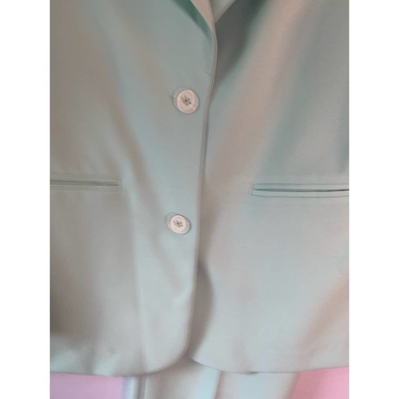 Vicki Wayne Seafoam green Pant Set 8P - Picture 4 of 10
